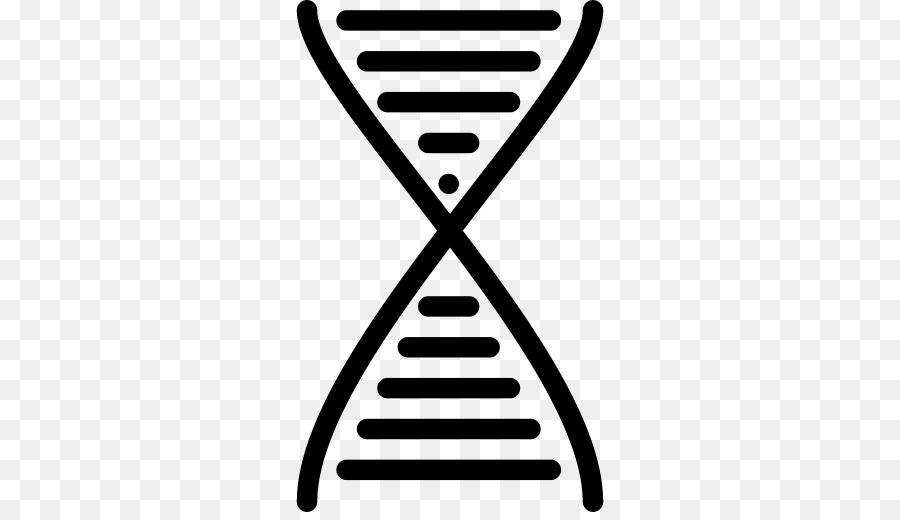 DNA Computer Icons von Nukleinsäuren Doppelhelix - Wissenschaft