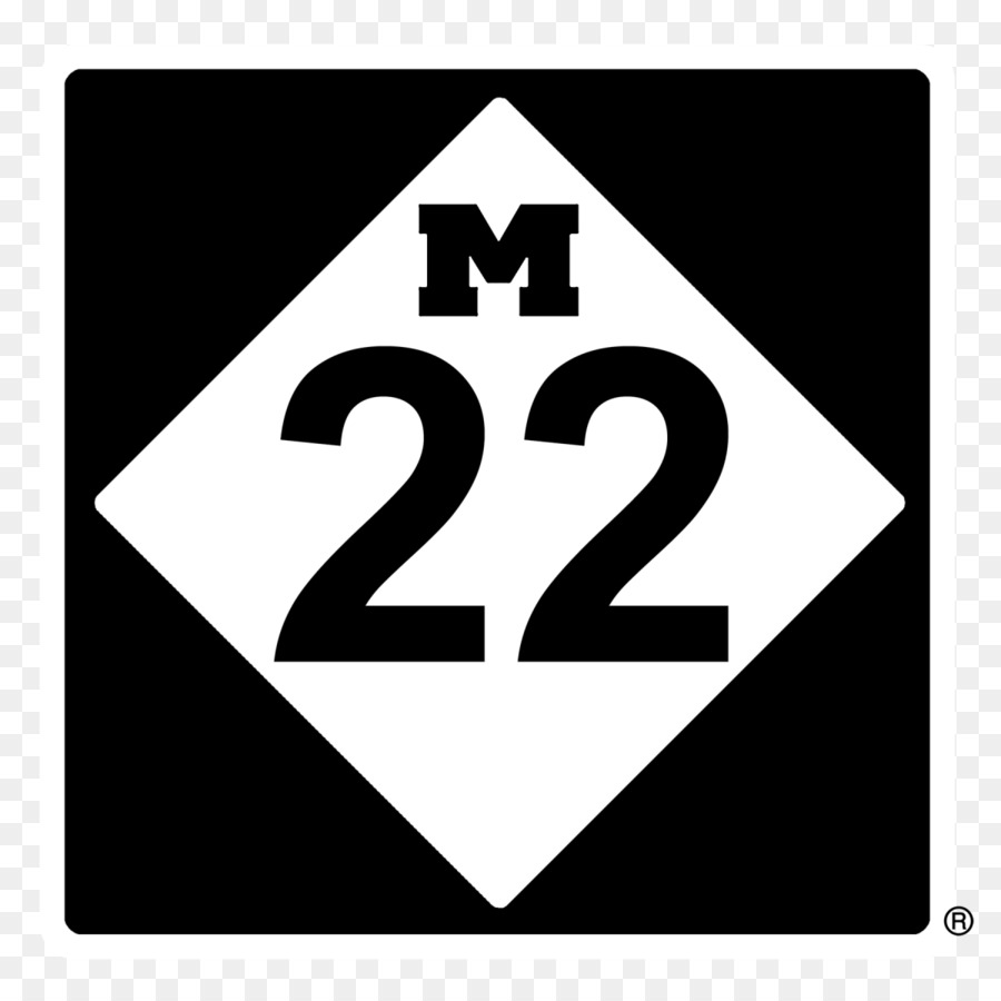 M 22 Sleeping Bear Dunes National Lakeshore Marken Logo Der Firma - Straße