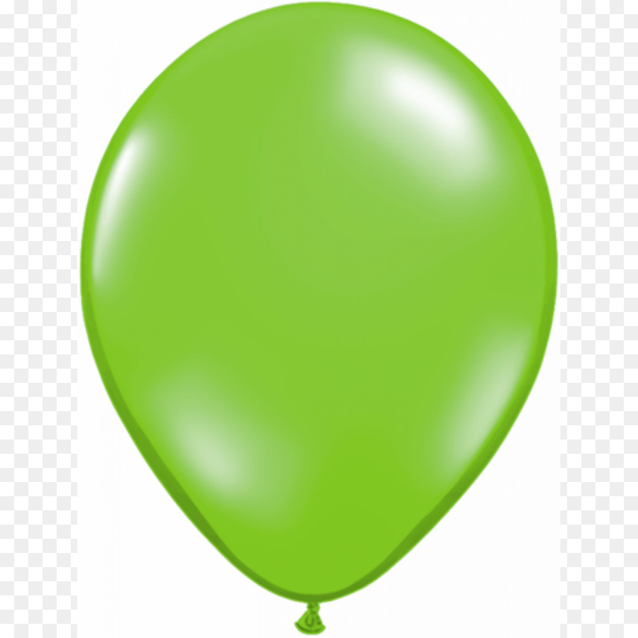 Ballon-Limette Edelstein Polka dot Citrin - Ballon