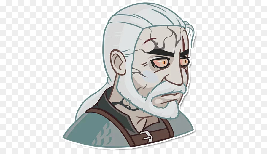 Face Cartoon png download - 512*512 - Free Transparent Witcher png  Download. - CleanPNG / KissPNG