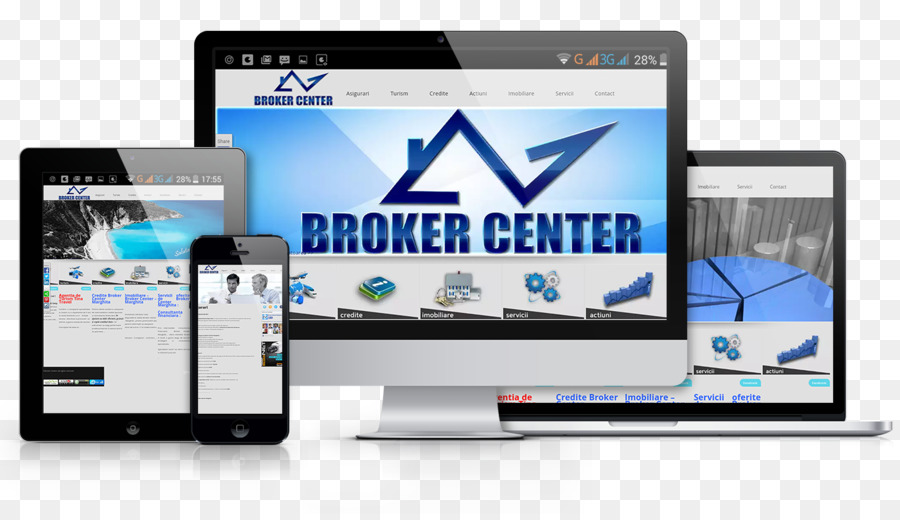 Broker Center Smartphone Multimediale Web design - altri