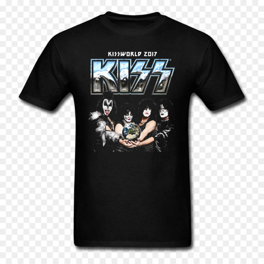 Buổi hòa nhạc T-shirt Kissworld Tour du lịch Đầu - Áo thun