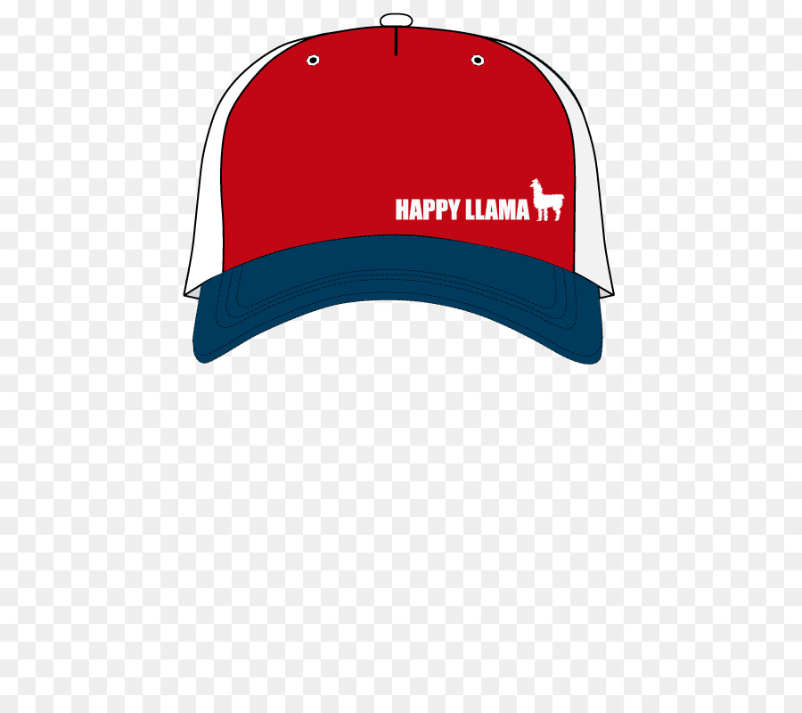 Baseball-cap happy llama T-shirt Trucker Hut - baseball cap