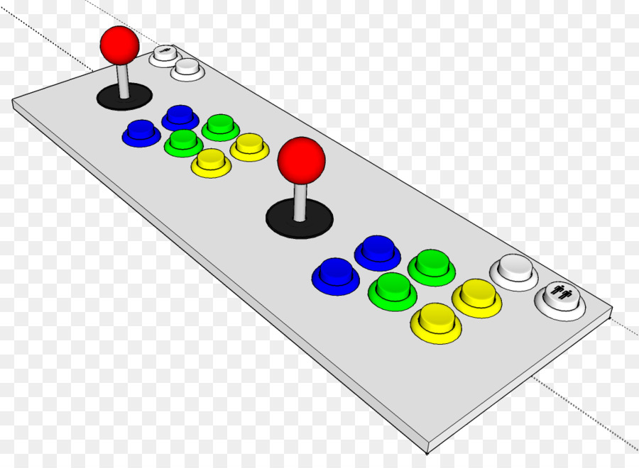 Joystick-Arcade-Spiel Arcade-controller Arcade cabinet Control panel - Joystick