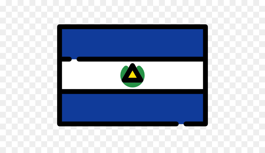 Bandiera del Nicaragua bandiera Nazionale Bandiere di tutto il Mondo - bandiera