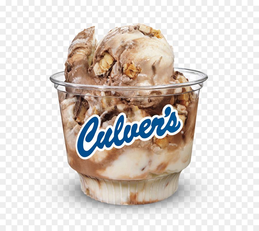 Gelato gelato al Cioccolato e crema gelata Culver s - gelato