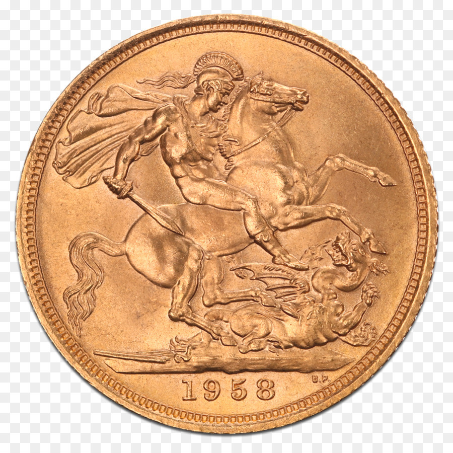 Moneta d'oro Oro moneta Sovrana Monete della sterlina - Moneta