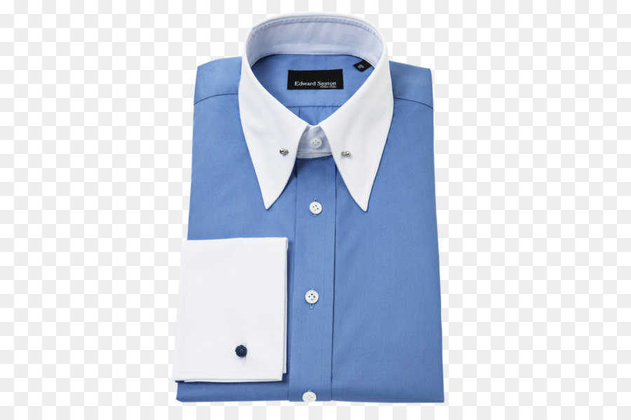 Camicia Blu Collare pin Bracciale - camicia