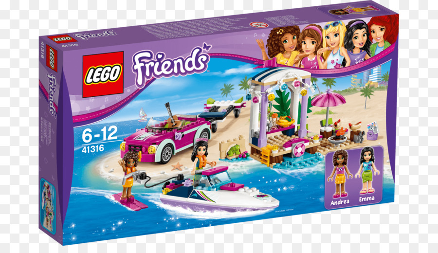 LEGO 41316 Friends Andrea ' s Speedboot-Transporter LEGO Friends Spielzeug Lego City - Spielzeug