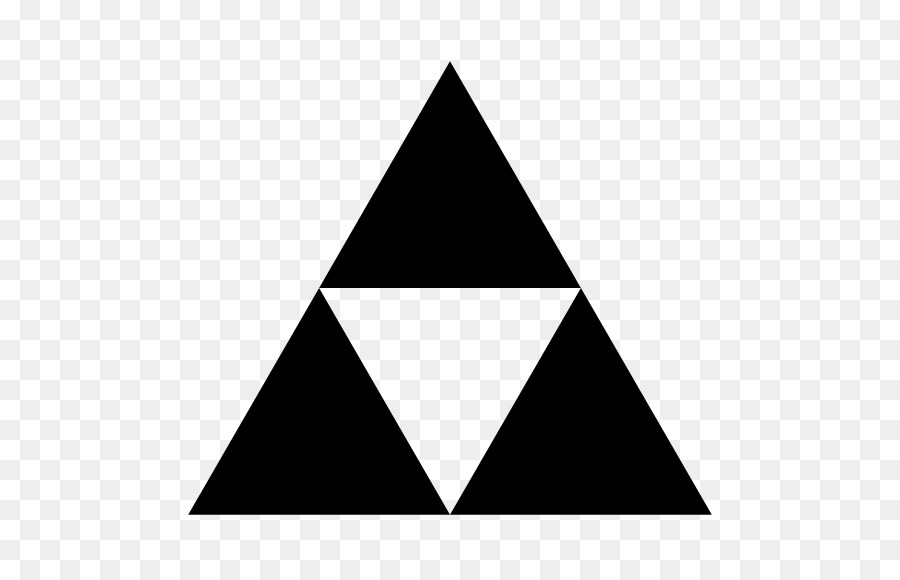 Dreieck Form Triforce-Symbol - Dreieck