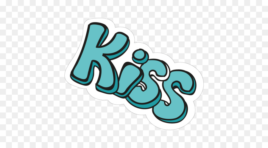 Kiss-Aufkleber-clipart - Kuss