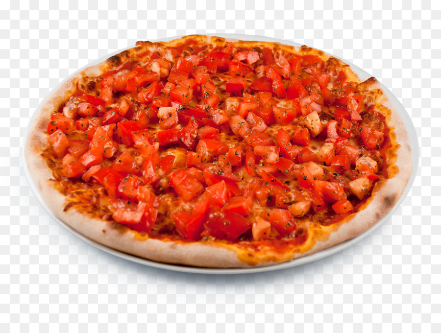 Pizza siciliana Bruschetta Salsa marinara Cucina vegetariana - Pizza