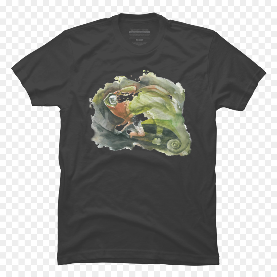 T shirt Chamäleons Jahrgänge Der Tollen Einstellung Aquarell - T Shirt