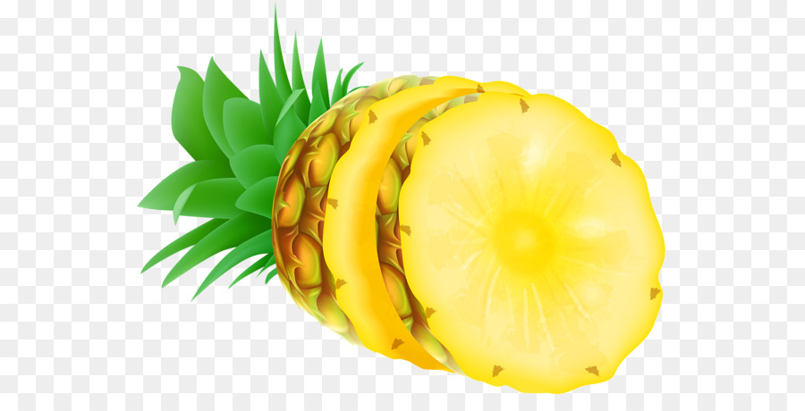 Den Saft der Ananas Smoothie Clip-art - Ananas