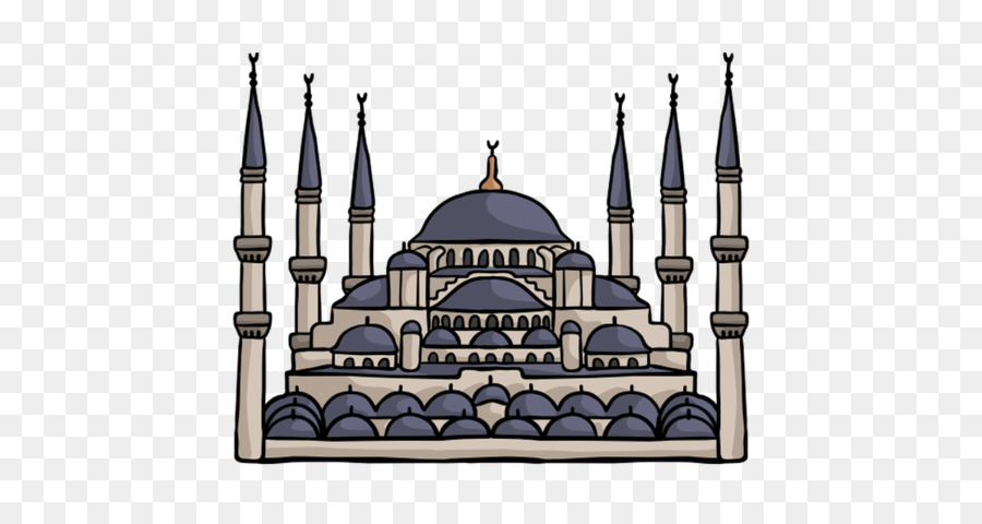 Sultan-Ahmed-Moschee-Moschee von Cordoba-Moschee des Sultan von Riau-Dome of the Rock - andere