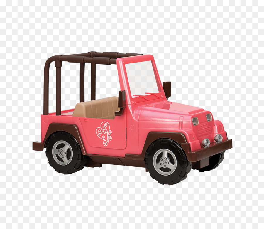 Jeep Auto mit Vier-Rad-Antrieb Wohnmobile Doll - Jeep