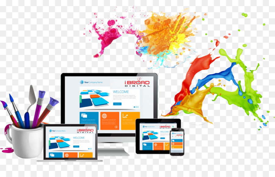 Web-Entwicklung, Responsive web design, Digital marketing, die Dynamische web-Seite - Web design