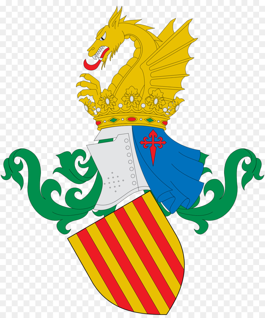 Kingdom of Valencia Schild da Comunidade Valencia Crown of Aragon Blason de Valence - andere