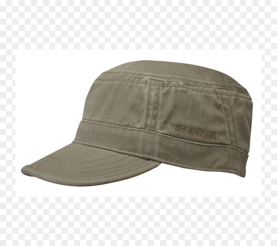 Baseball cap Khaki-Militär-Leder - baseball cap