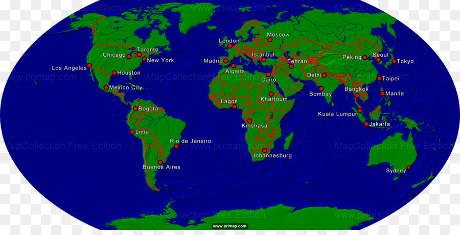 Weltkarte Globus clipart - Weltkarte