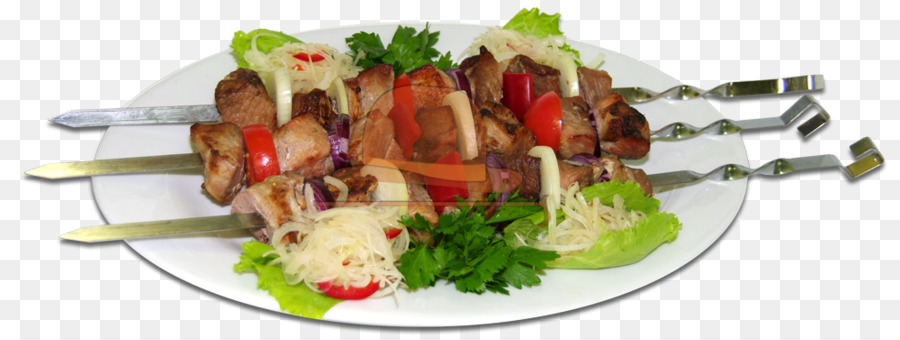 Souvlaki Shashlik Thịt Nướng Gà Salad - gà