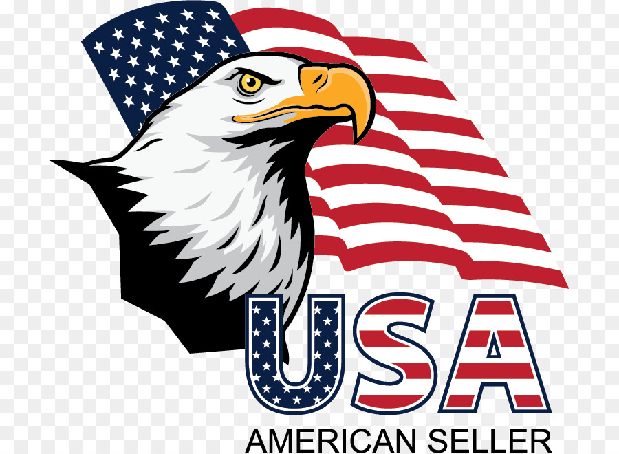 Weißkopfseeadler USA-Logo - Vereinigte Staaten