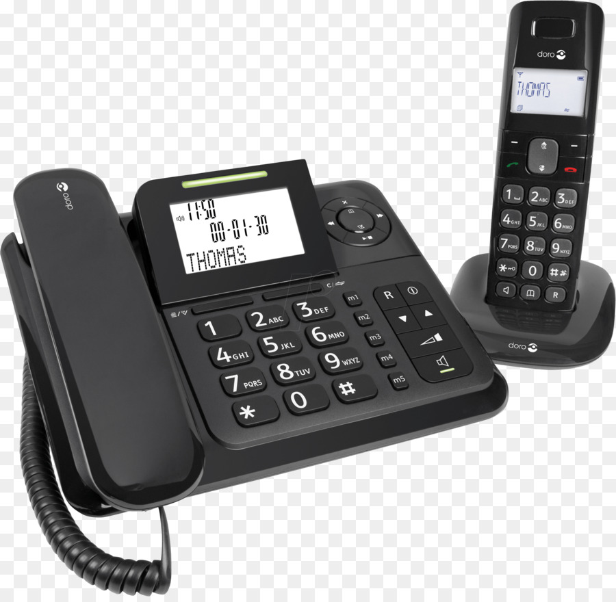 Doro Comfort 4005 Schnurlostelefon Home & Business Telefone Anrufbeantworter - andere
