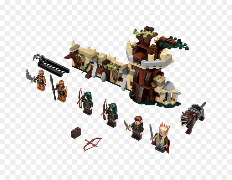 Lego Hobbit LEGO 79012 Hobbit Mirkwood vua Quân đội Đồ chơi - đồ chơi