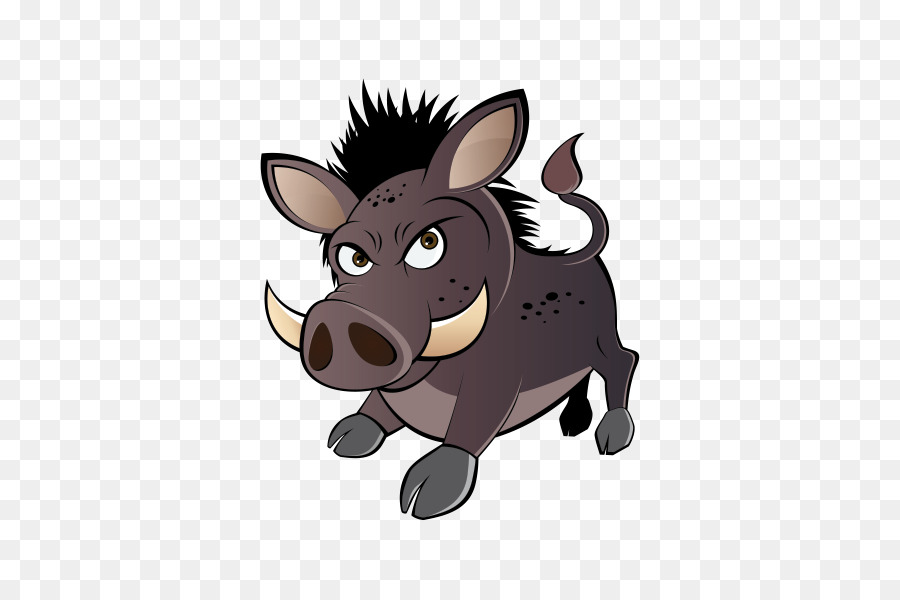 Wildschwein Common warthog Royalty-free Cartoon - andere