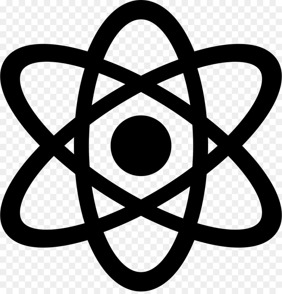 Scienza Icone Del Computer Atom Laboratorio Simbolo - scienza
