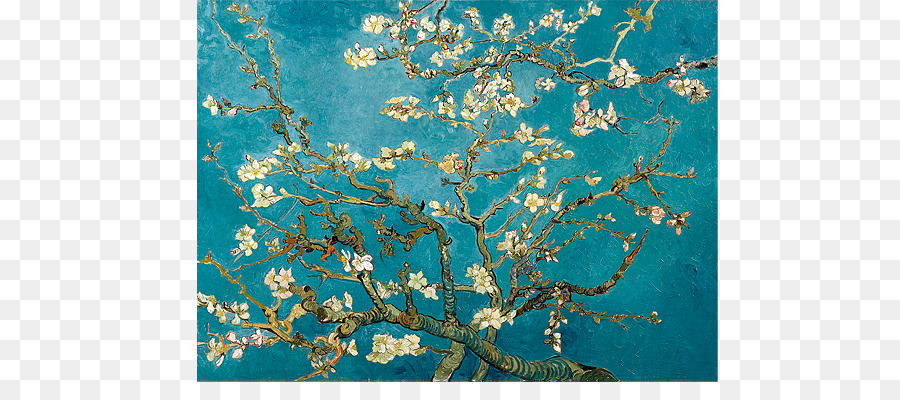 Mandelblüten ölgemälde Mandelbaum in Blüte - Malerei