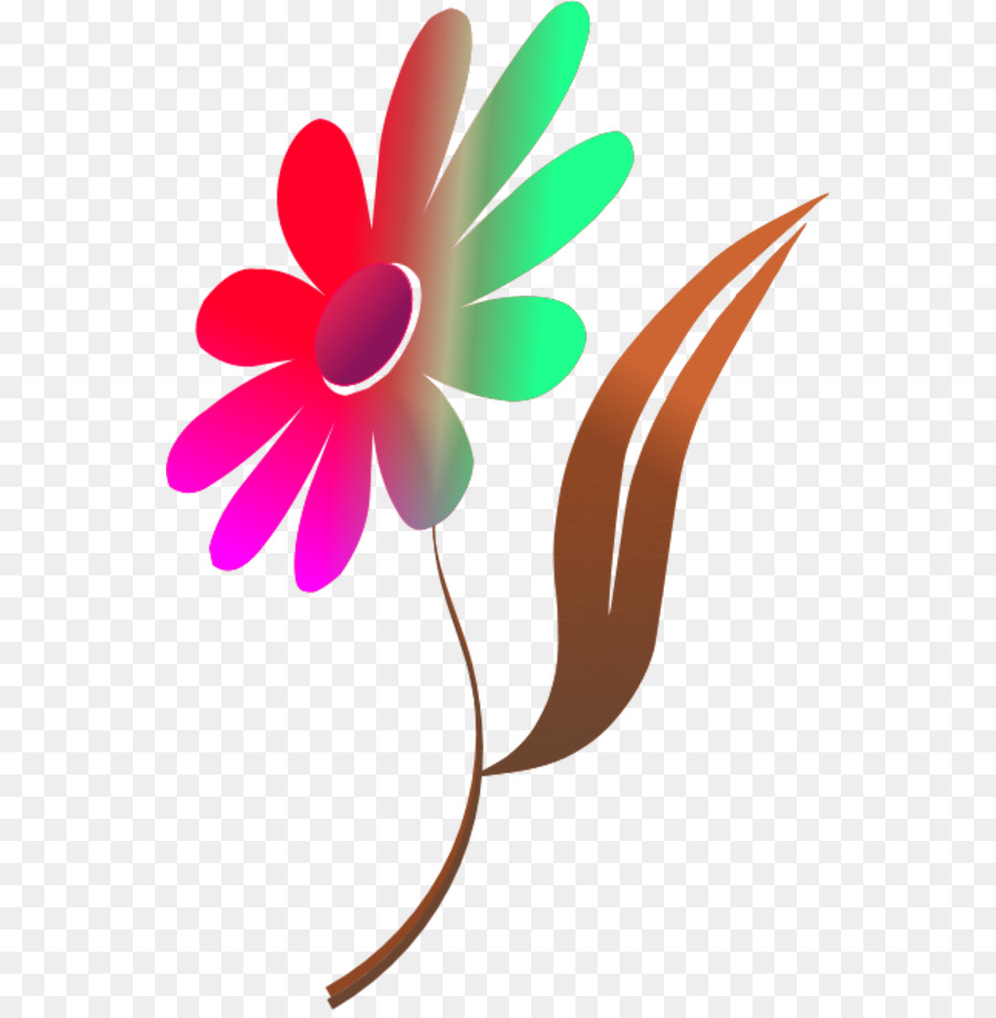 Blütenfarbe Clip art - Blume