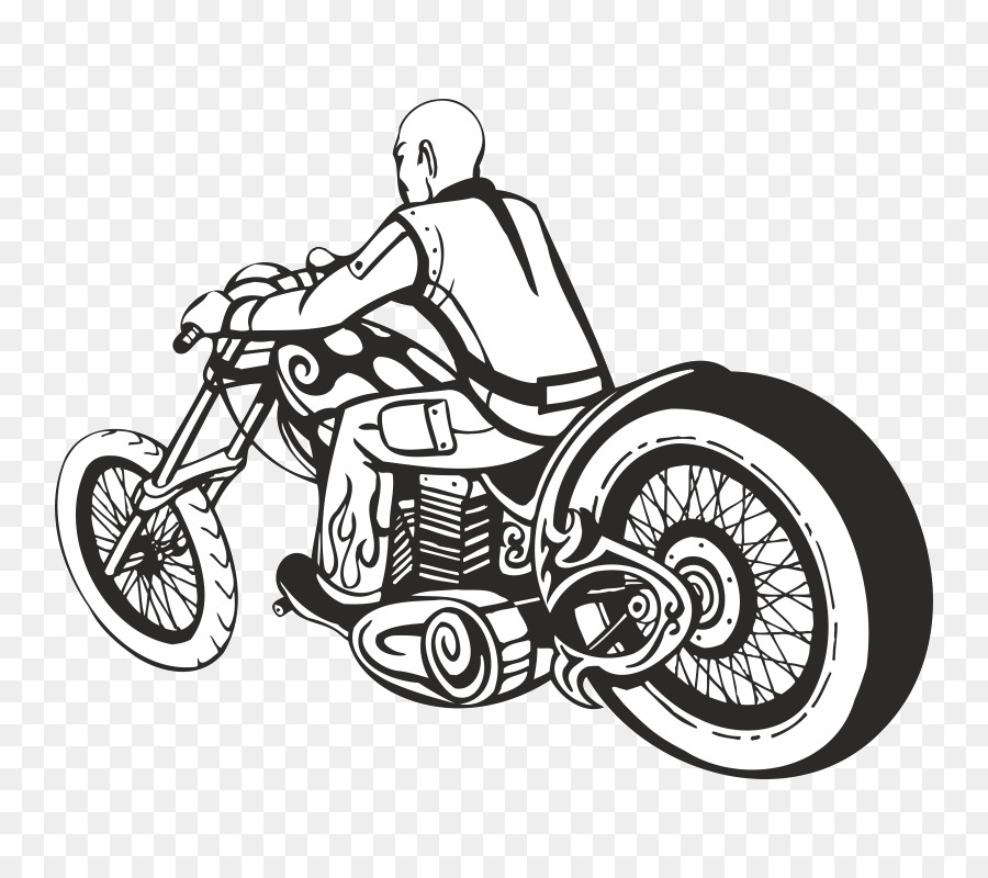 Harley-Davidson Mahazyn Moto Bum Bánh xe Đạp Clip nghệ thuật - xe gắn máy