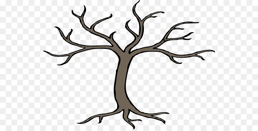 Zweig Baum Wurzel clipart - Baum