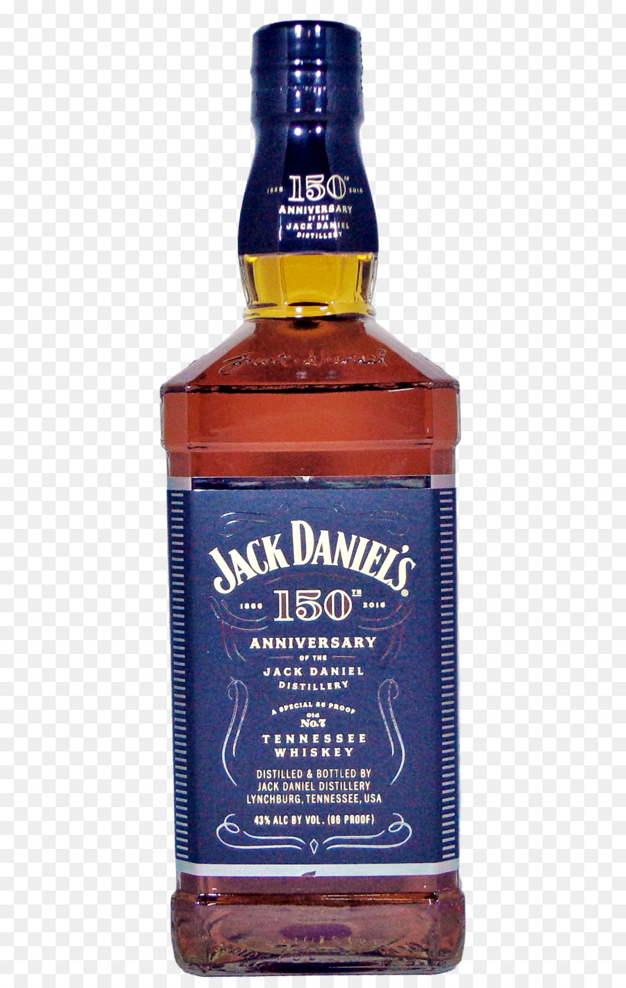 Tennessee whiskey Scotch whisky Jack Daniel ' s Destillation - Flasche