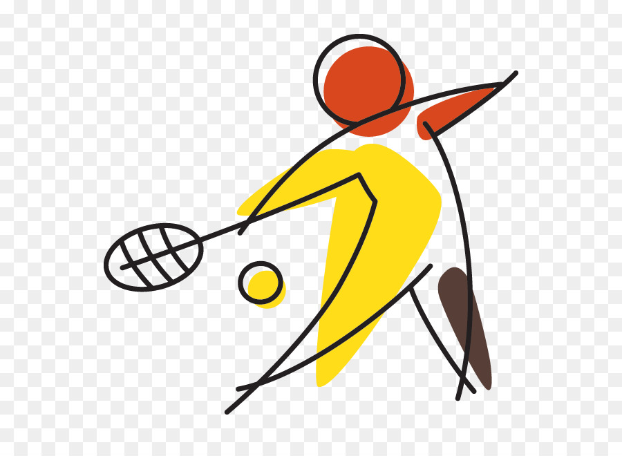 Tennis-Sport-Angle Schläger Ping-Pong - Tennis