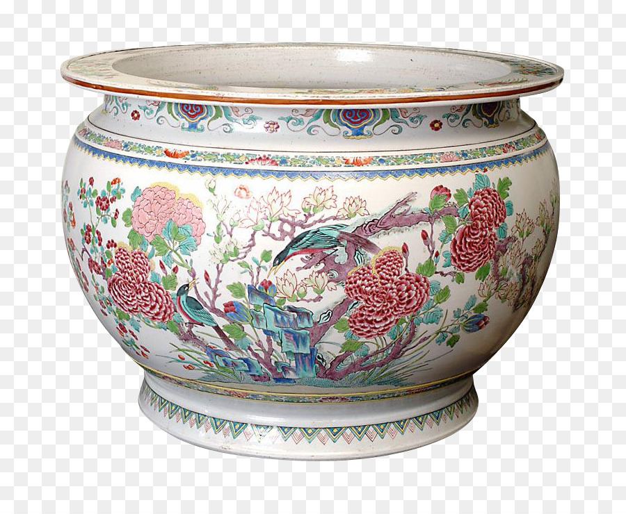 Ciotola Porcellana Ceramica Famille rose ceramica Cinese - vaso