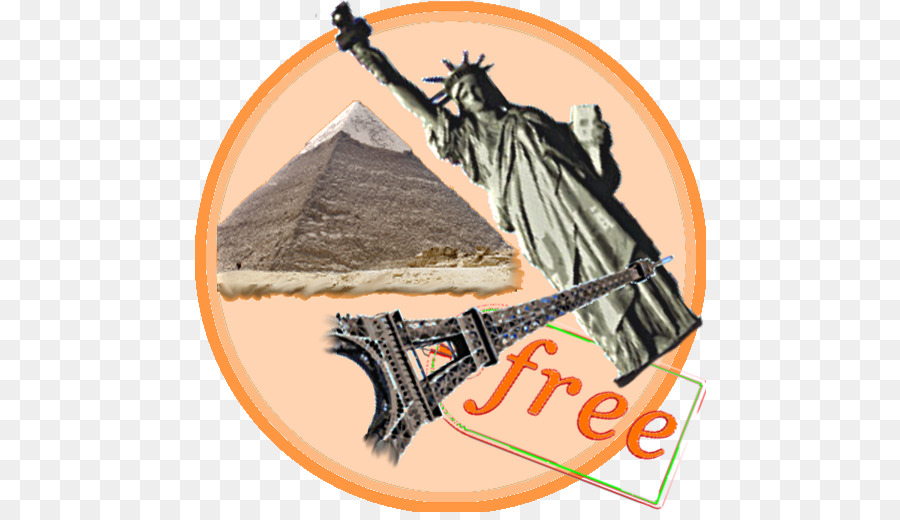 Freiheitsstatue, Eiffelturm-Logo Marke - Freiheitsstatue