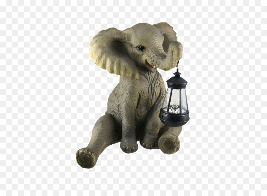 Elefante africano Giardino ornamento Lanterna - elefante