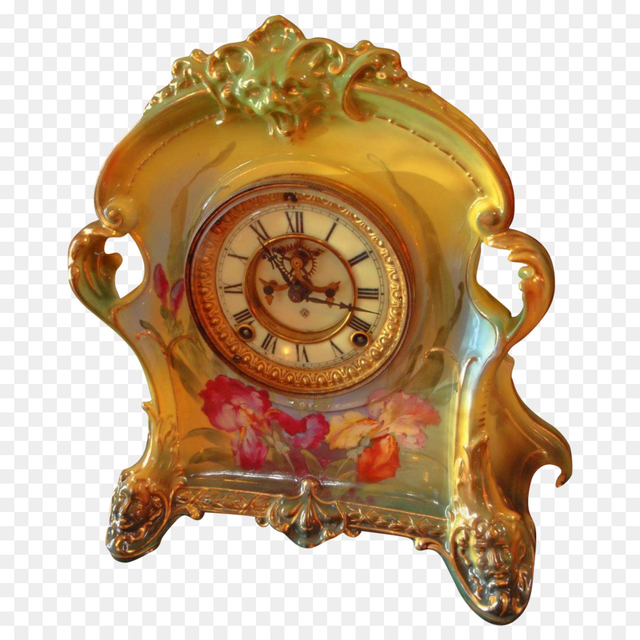 Rokoko-Wiederbelebung viktorianische Ära antike Uhr - andere