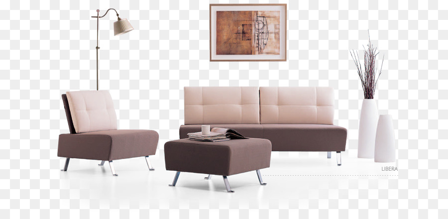 Schlafsofa Wohnzimmer-Interieur-Design-Dienstleistungen Möbel Couch - Haus