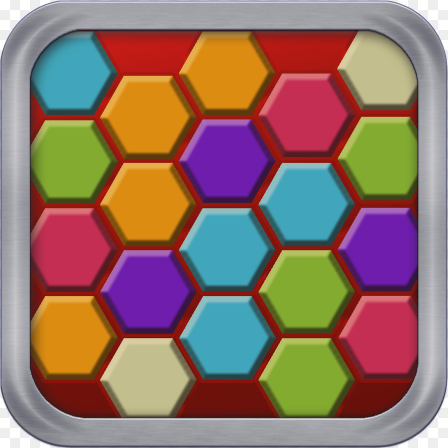 Glas Gres Symmetrie Hexagon-Muster - Glas