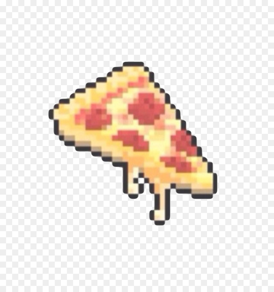 Pizza-Pixel-Kunst - Pizza