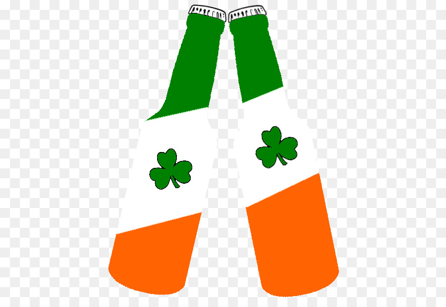 Bandiera dell'Irlanda Bottiglia di Birra Clip art - Birra