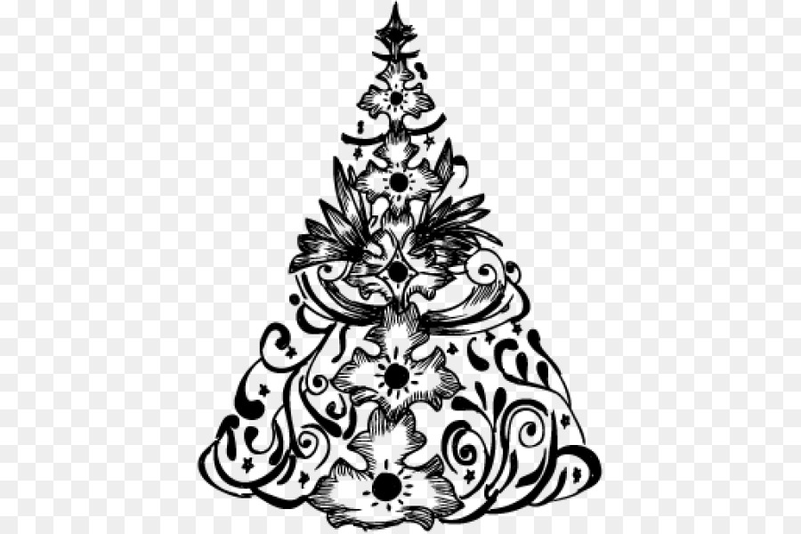Disegno albero di Natale di arte della Clip - natale