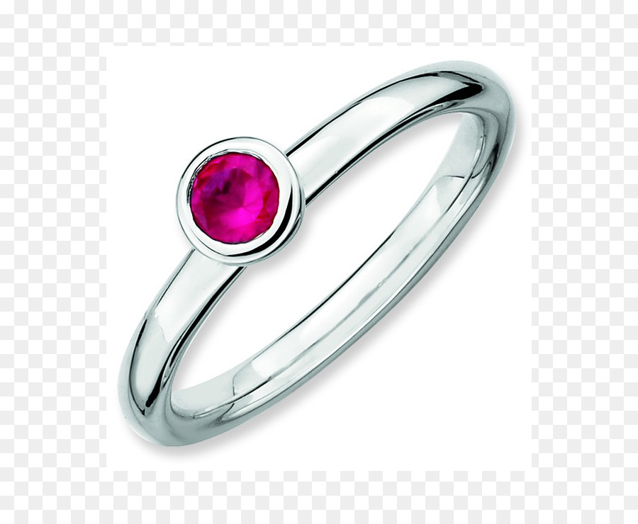 Rubino, Tormalina anello di Nozze Nati - rubino