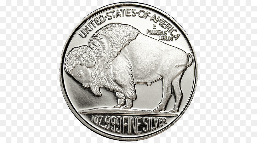Moneta d'argento American Buffalo di moneta - moneta d'argento