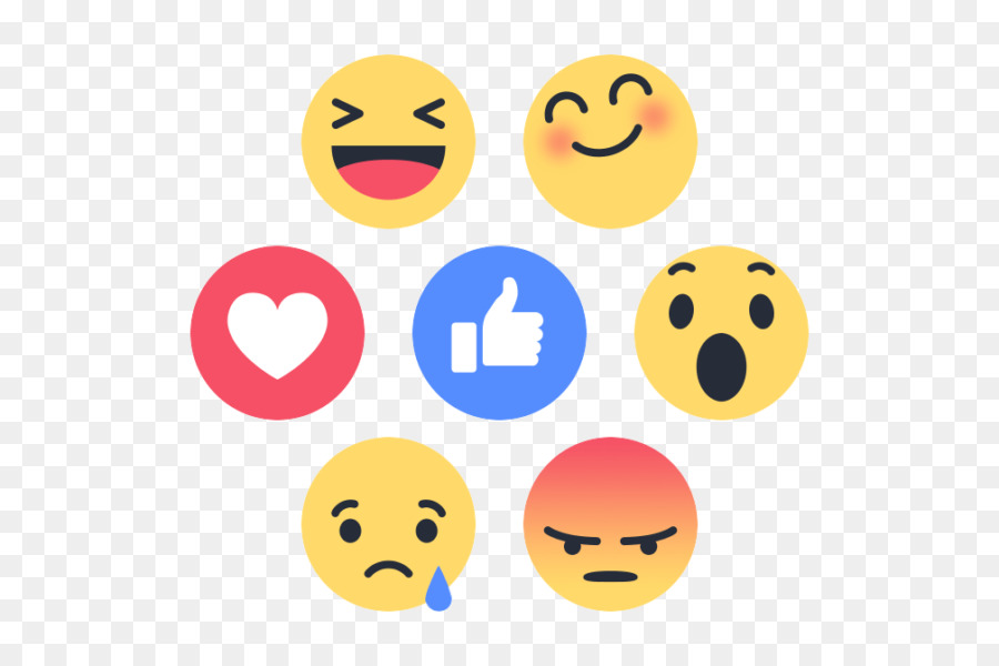 Emoticon Like-button von Facebook, Inc. Smiley - Facebook