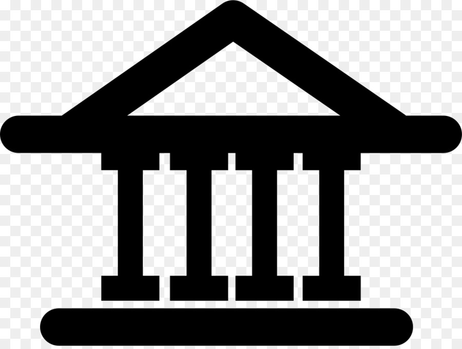 Colonna Logo Edificio Antico tempio greco di Testo - colonna