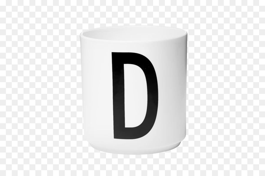 Mug Design Buchstaben Krus D - Becher